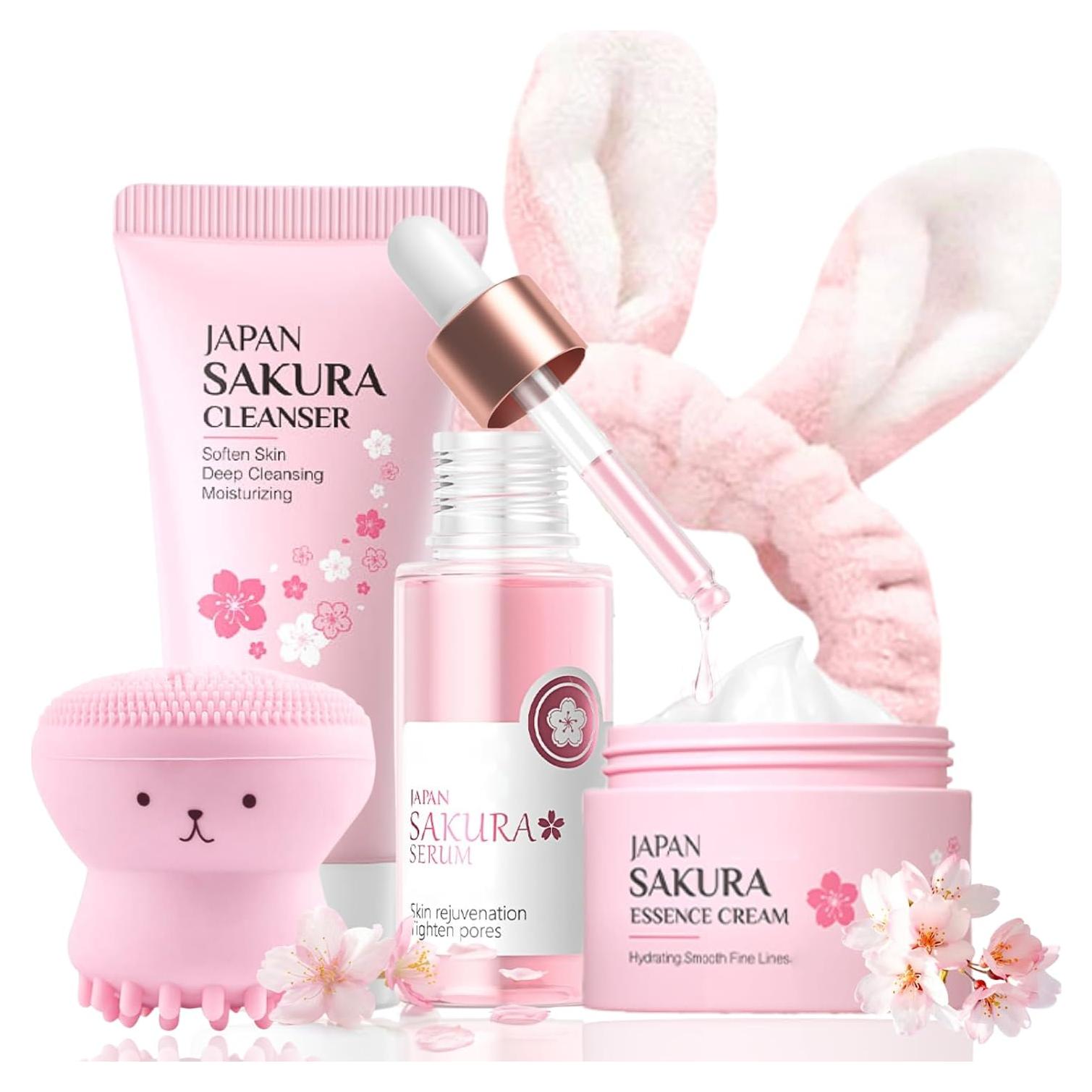 Set de Cuidado de la Piel Sakura Evolvique 5 Piezas Hidratante