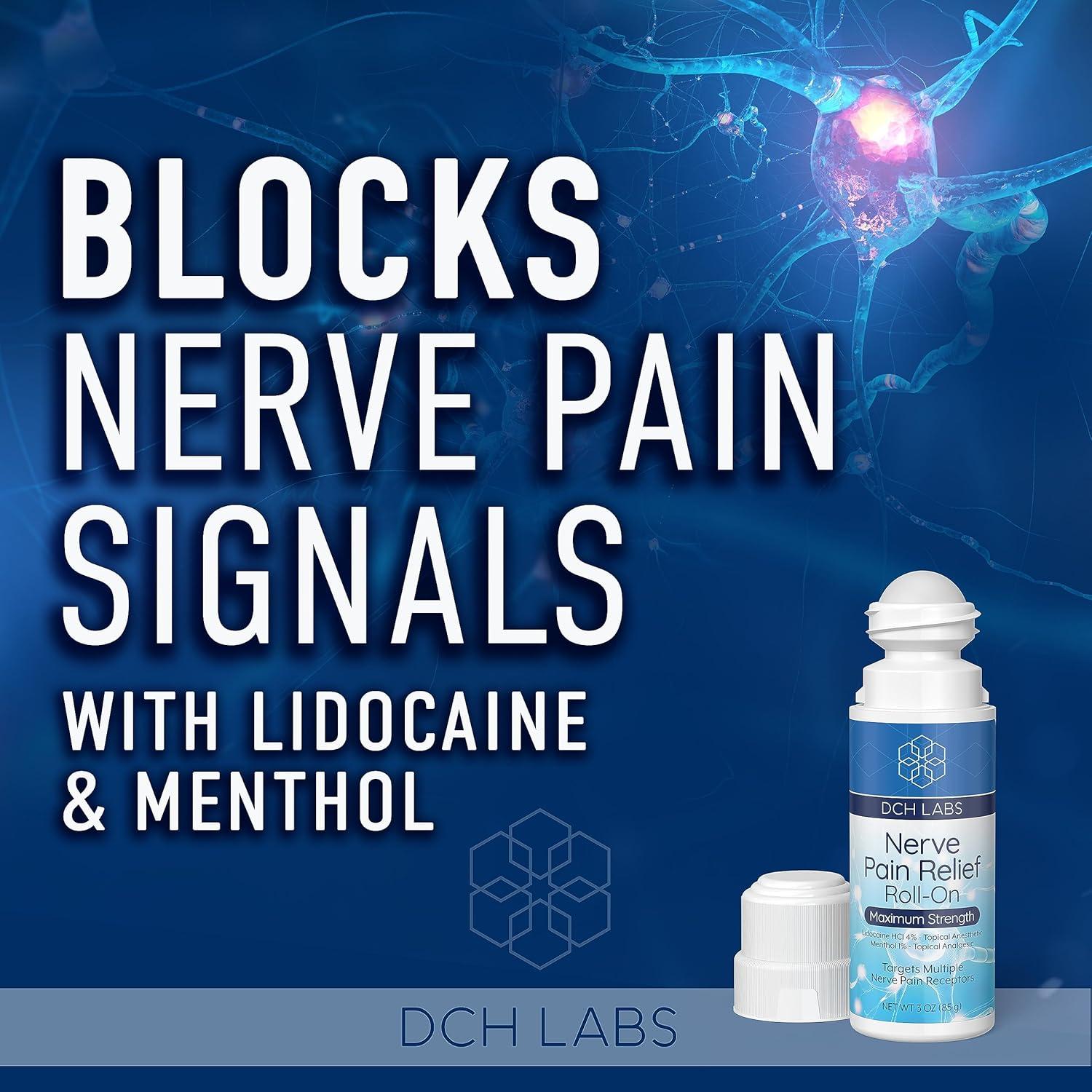 Roll-On Alivio Dolor Nervioso DCH 85 g - Lidocaína y Mentol