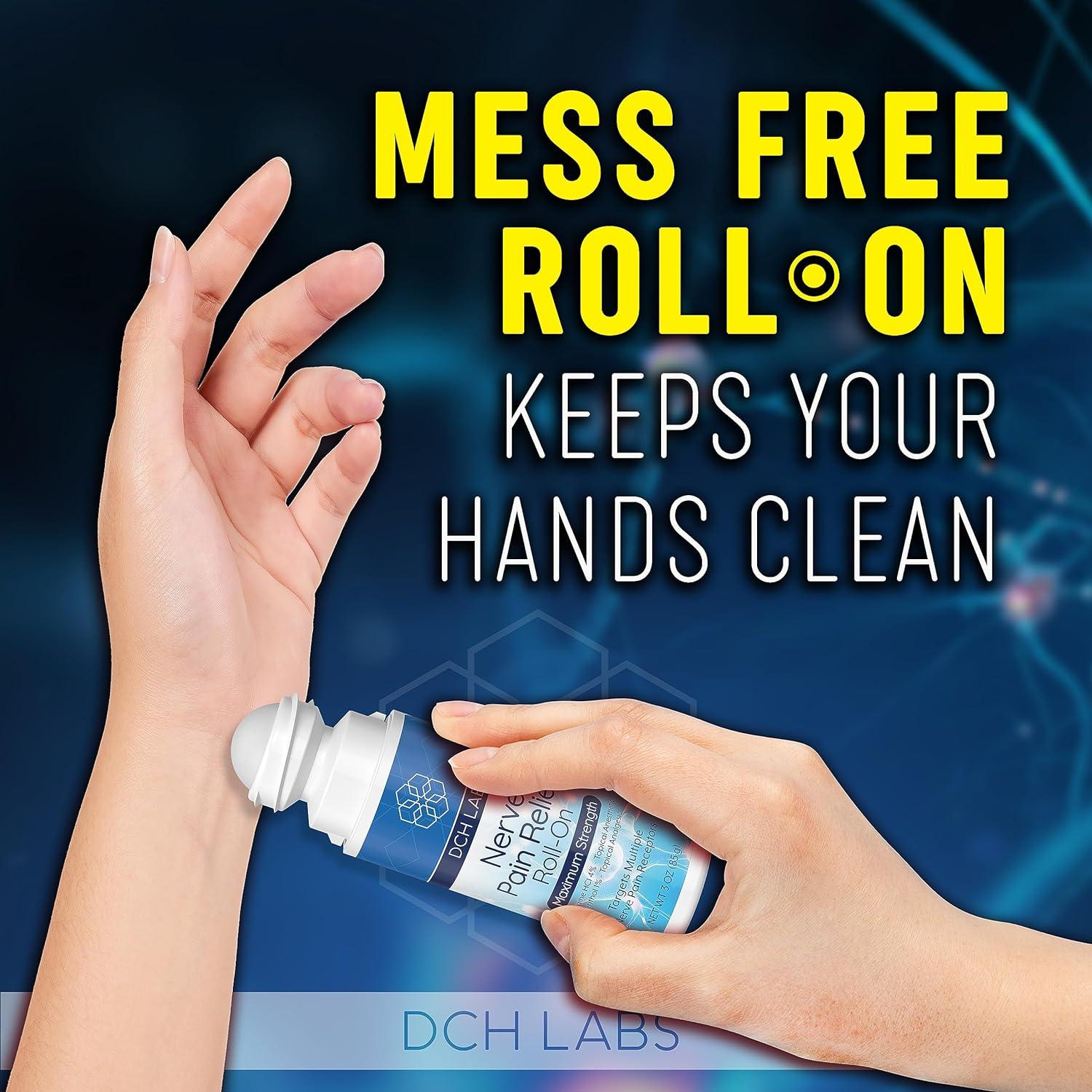 Roll-On Alivio Dolor Nervioso DCH 85 g - Lidocaína y Mentol