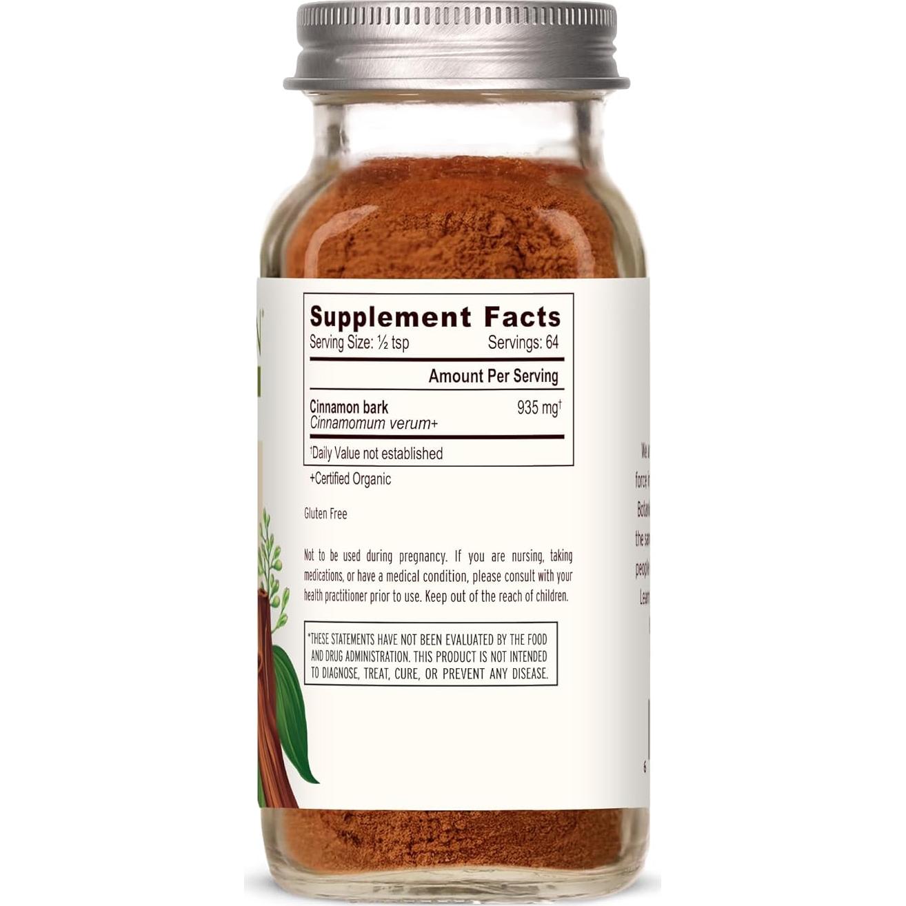 Polvo de Canela Orgánica Banyan Botanicals 82g - Canela de Ceilán