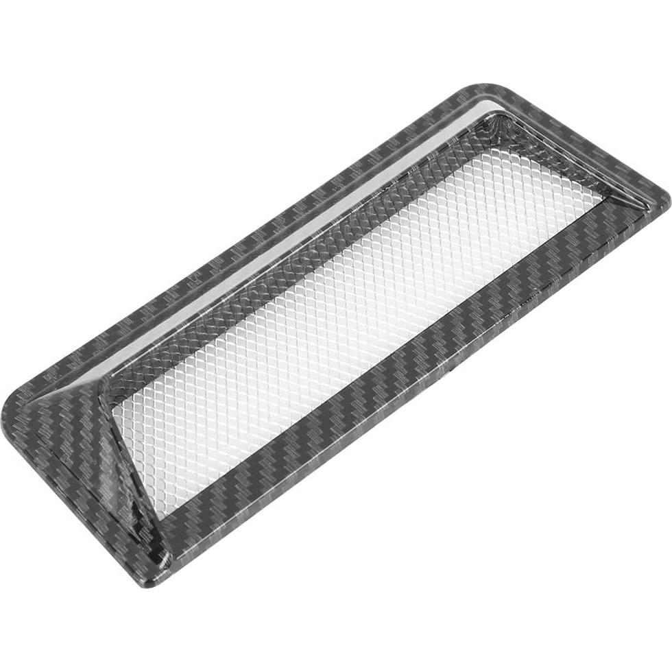 Cubierta de Entrada de Aire Decorativa X AUTOHAUX 2 Pcs 32x8x2.7cm
