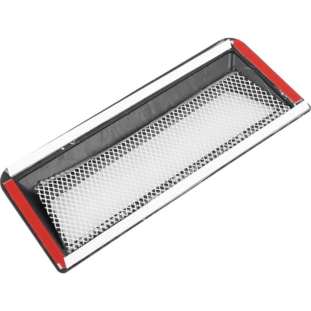 Cubierta de Entrada de Aire Decorativa X AUTOHAUX 2 Pcs 32x8x2.7cm