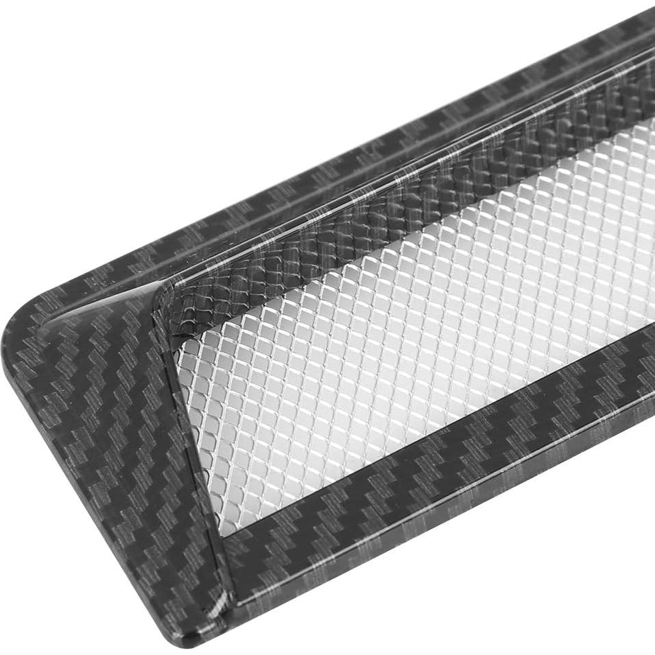 Cubierta de Entrada de Aire Decorativa X AUTOHAUX 2 Pcs 32x8x2.7cm