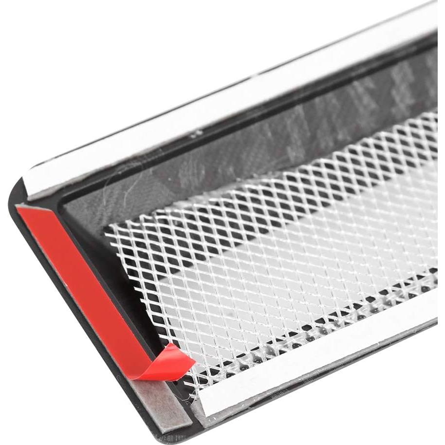 Cubierta de Entrada de Aire Decorativa X AUTOHAUX 2 Pcs 32x8x2.7cm