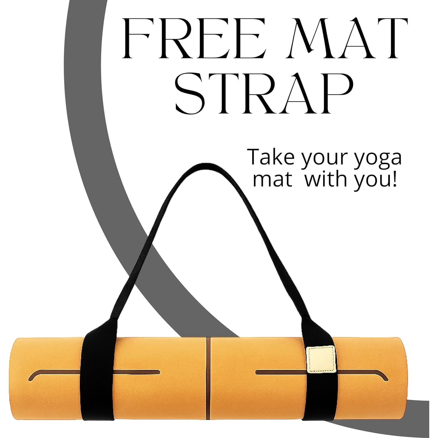 Alfombrilla de Yoga RAYFORCE de Corcho 6mm Antideslizante