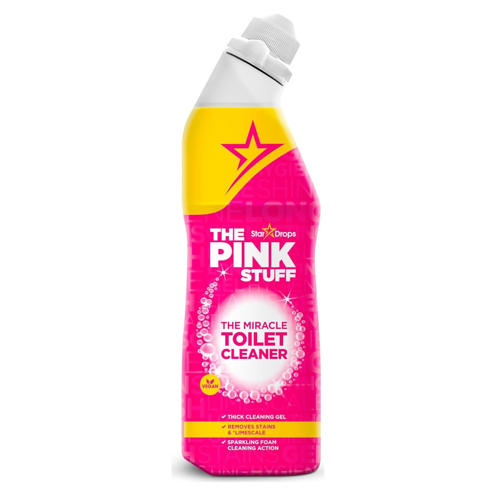 Limpiador de Inodoros The Pink Stuff 750ml - Gel Antical y Aromático