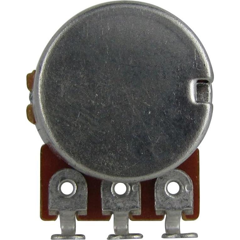 FLEOR 4pcs Small Size Guitar Pots 18mm Split Shaft A250K Potentiometers Audio Taper