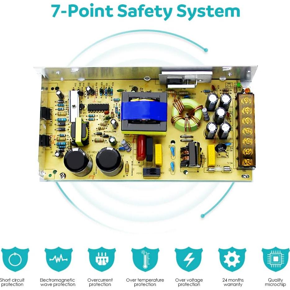 Fuente de Alimentación Conmutada Aclorol 5V 20A 100W