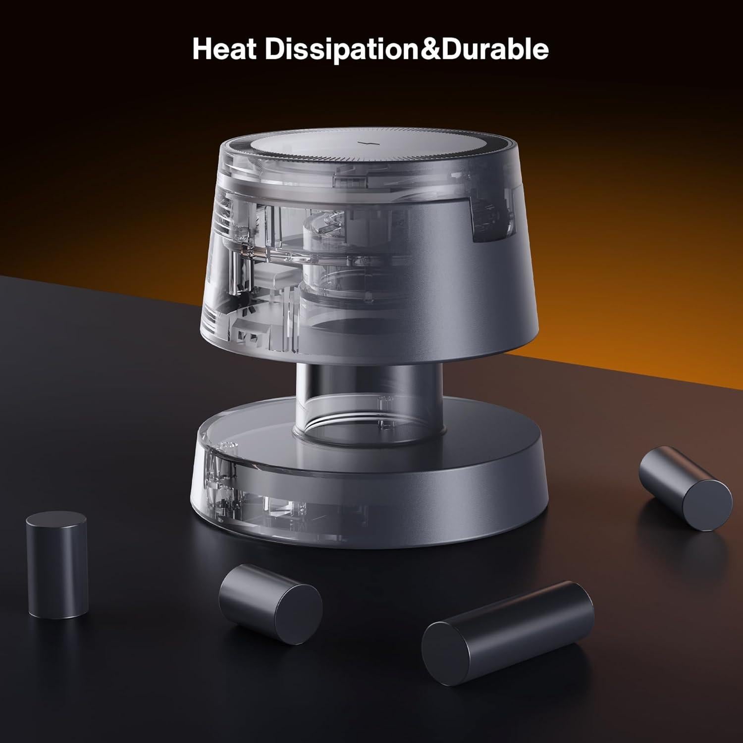 Estación de Carga Inalámbrica 4 en 1 iVANKY con Lámpara Nocturna