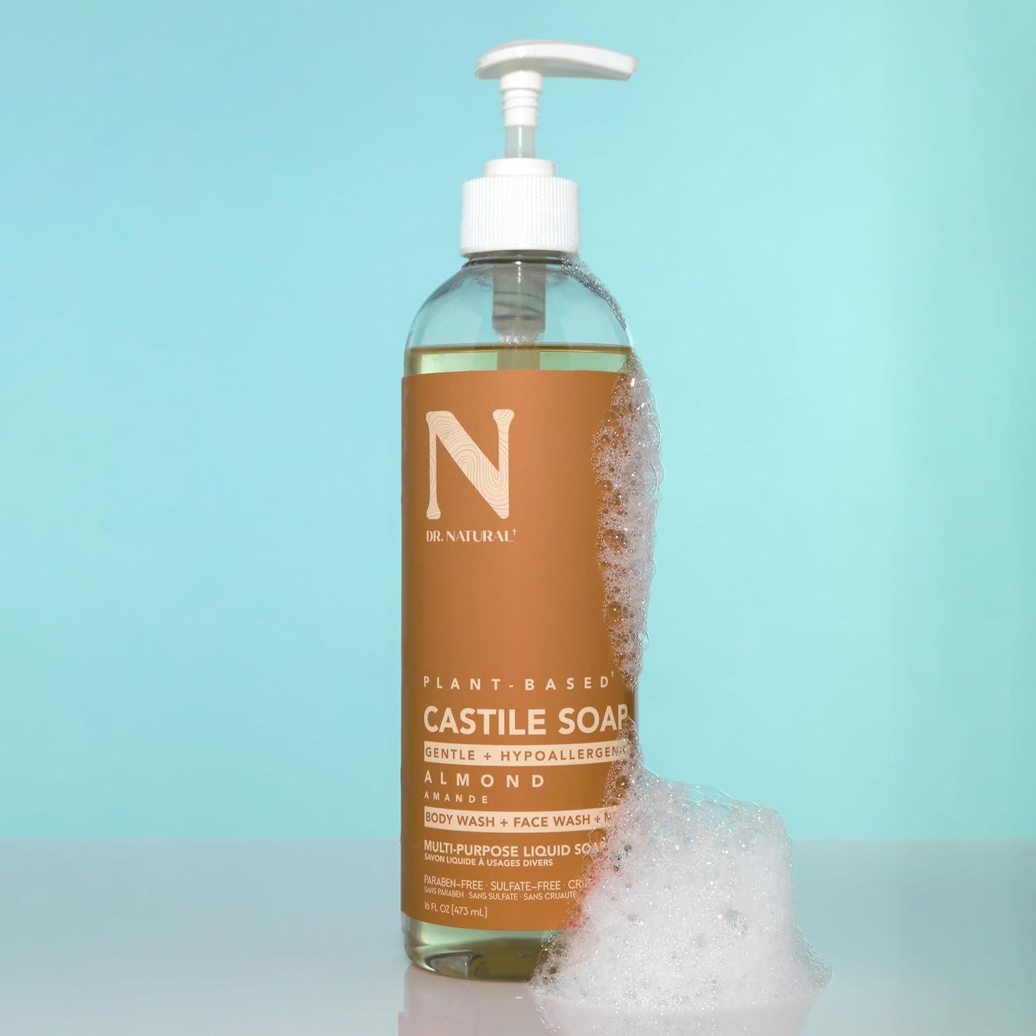 Jabón Líquido Multiusos Dr. Natural Almendra 473 ml