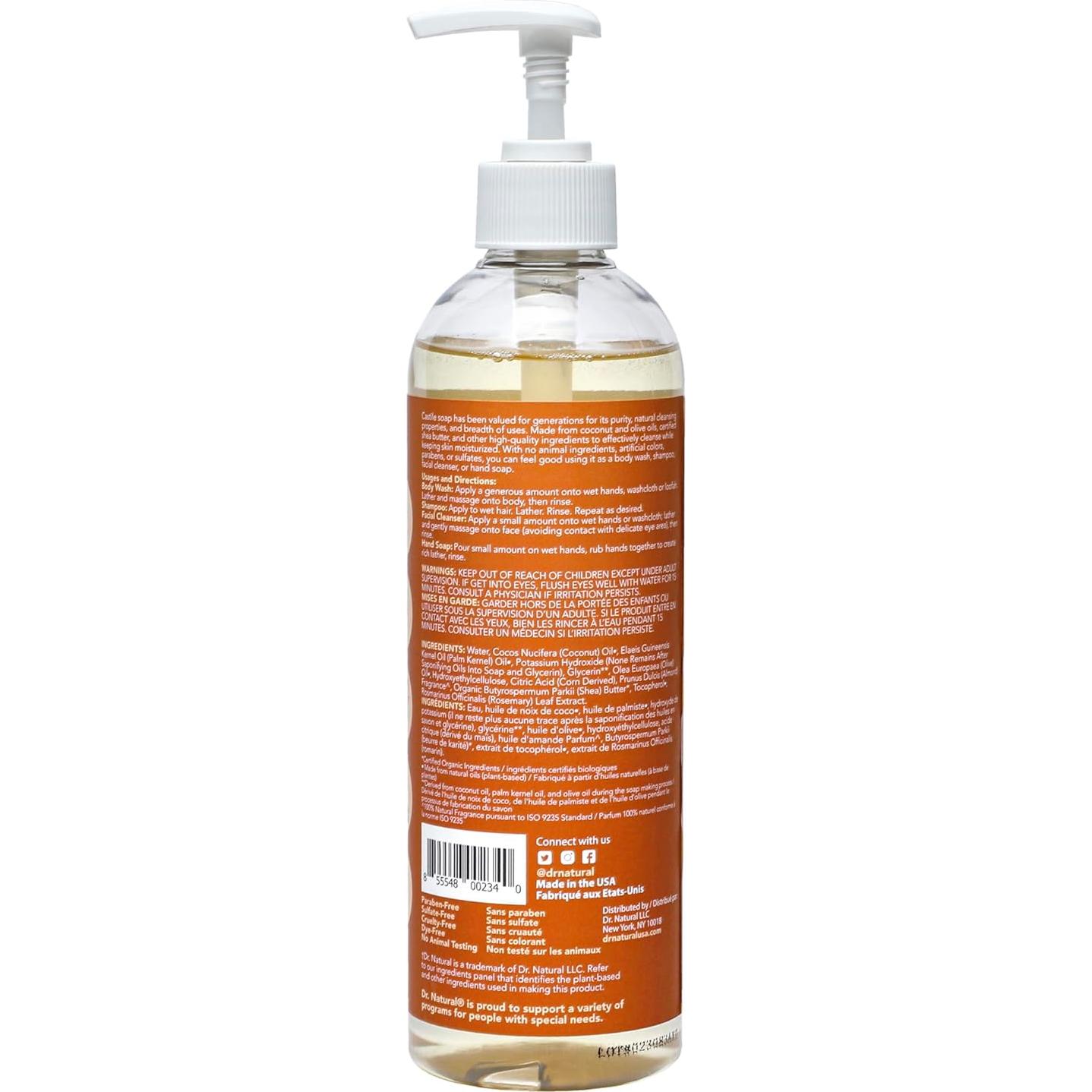 Jabón Líquido Multiusos Dr. Natural Almendra 473 ml