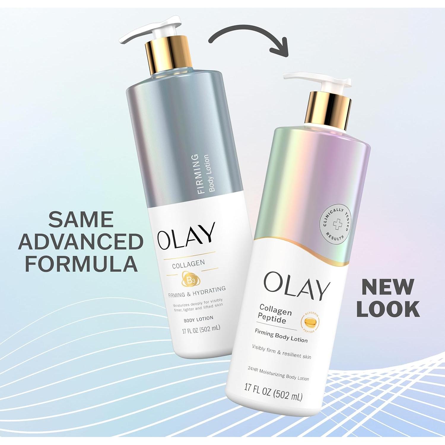 Loción Corporal Olay Reafirmante 500 ml con Colágeno y B3