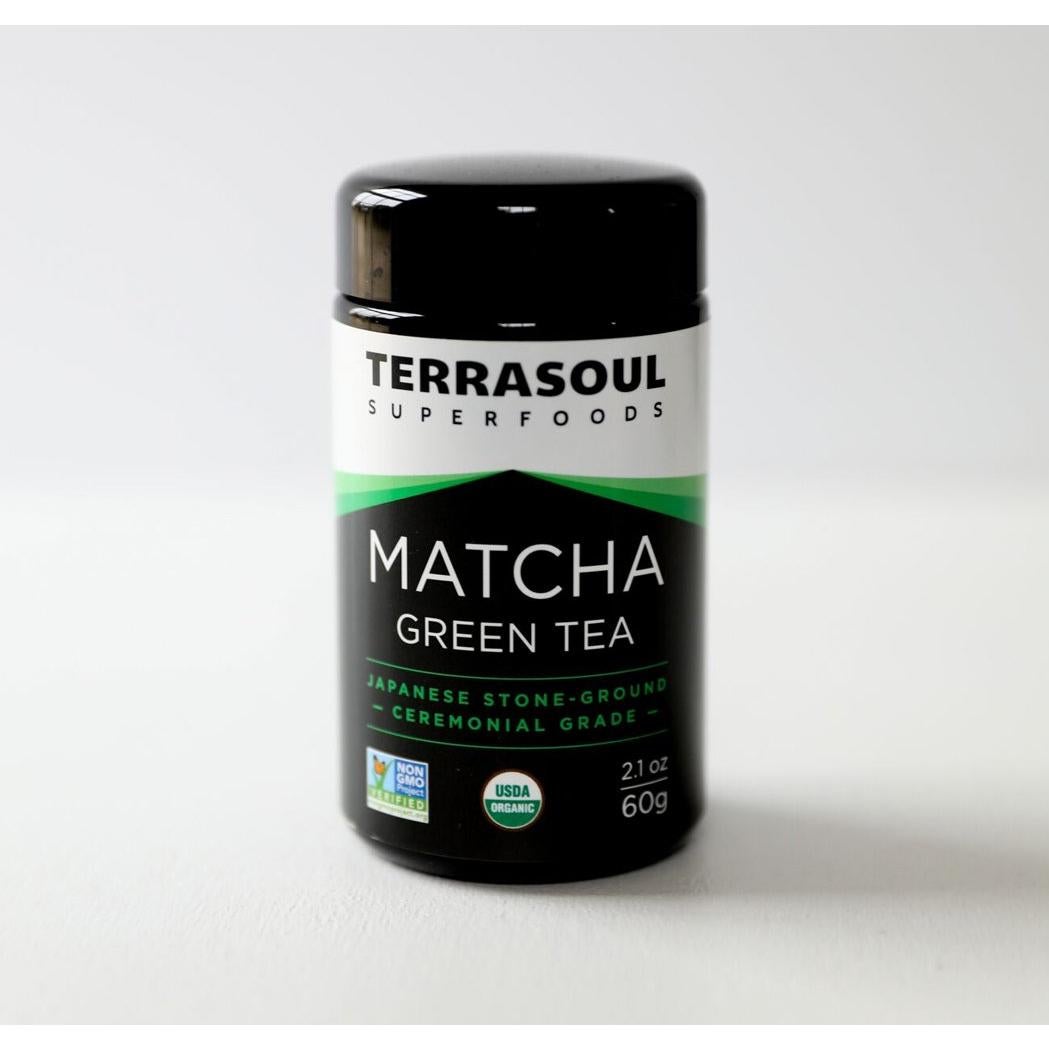 Té Verde Matcha Orgánico Terrasoul Superfoods 60g Ceremonial