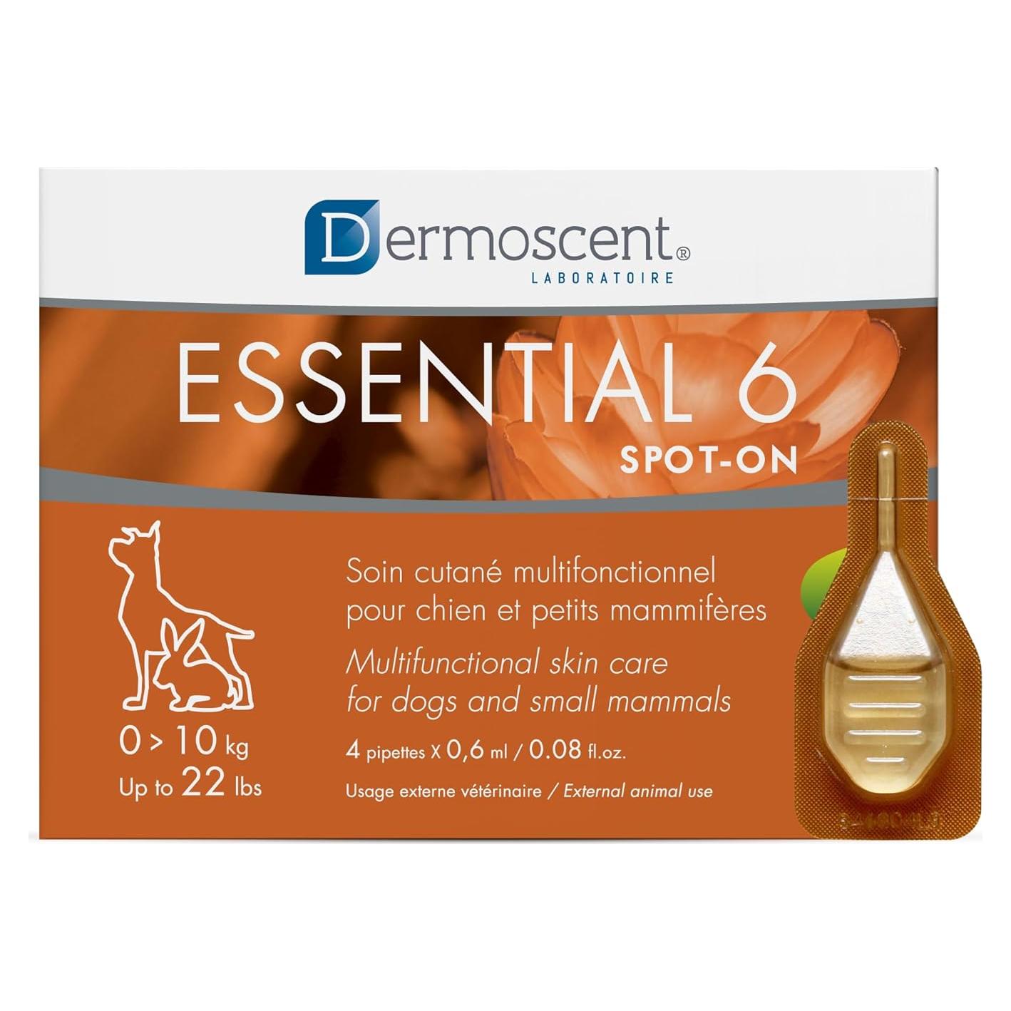 Dermoscent Essential 6 - Cuidado de piel para perros 0-10 kg