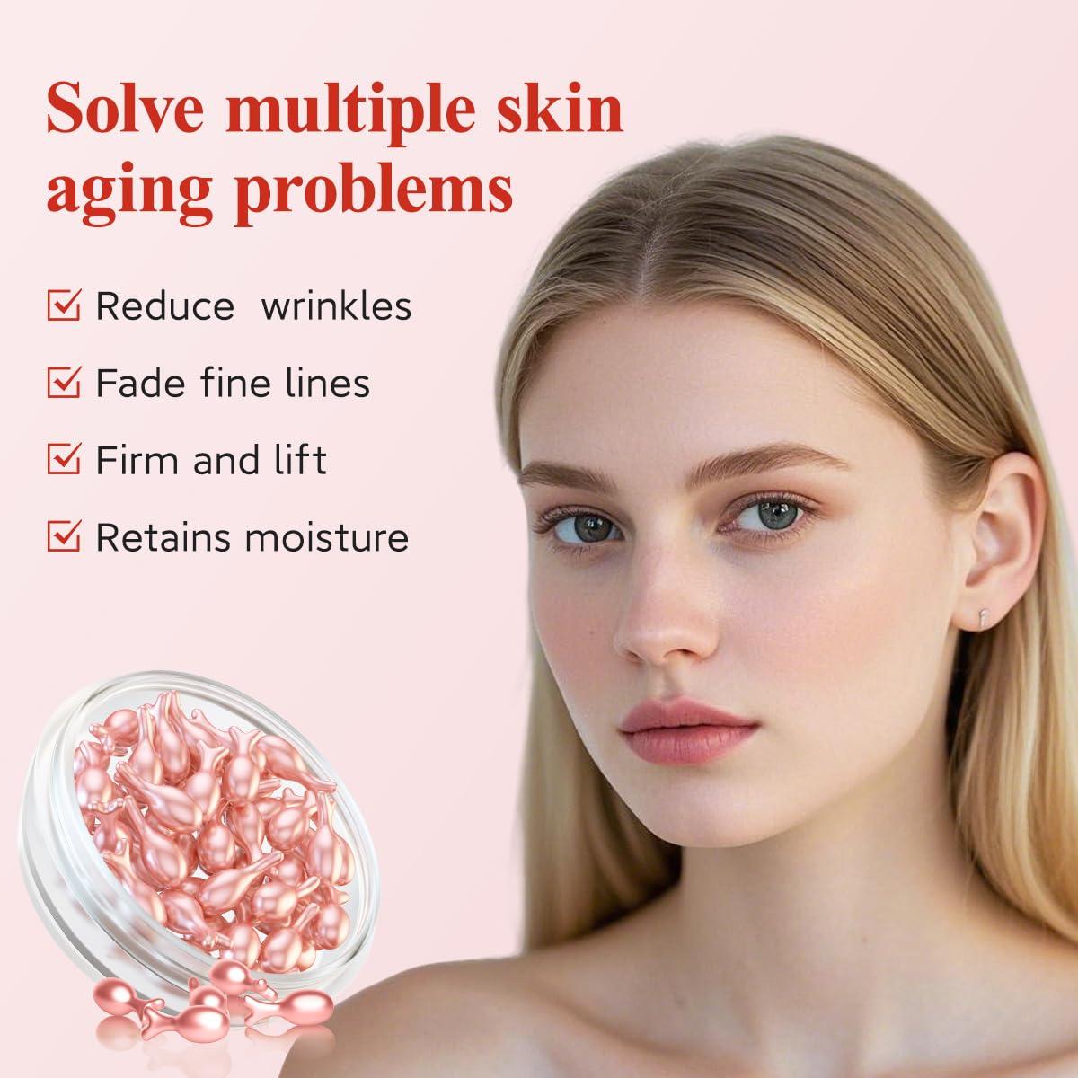 Suero Facial Antienvejecimiento HKH con Retinol y Colágeno 12.74 ml