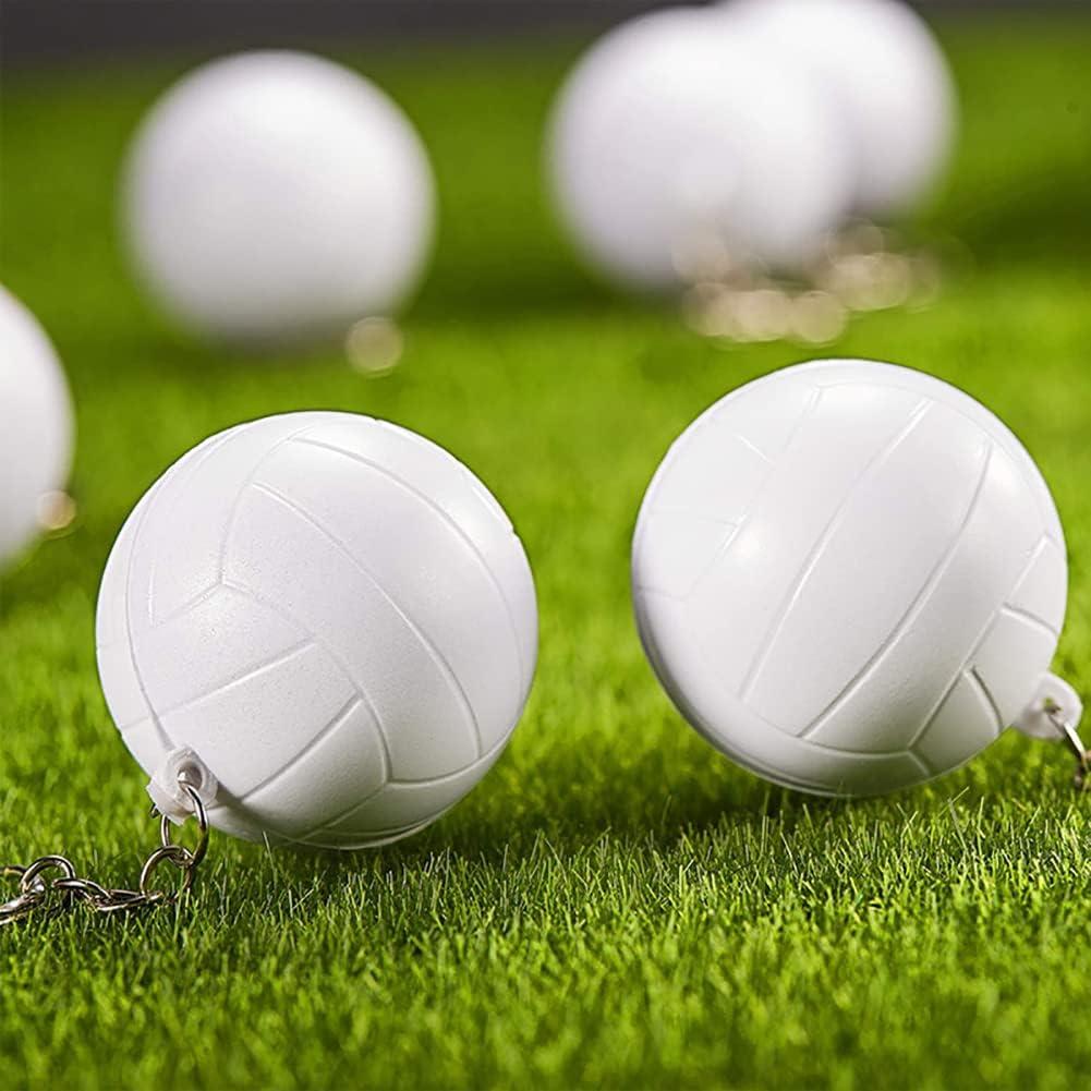Llavero de Pelotas Deportivas UUYYEO 12 Pcs Voleibol 4cm