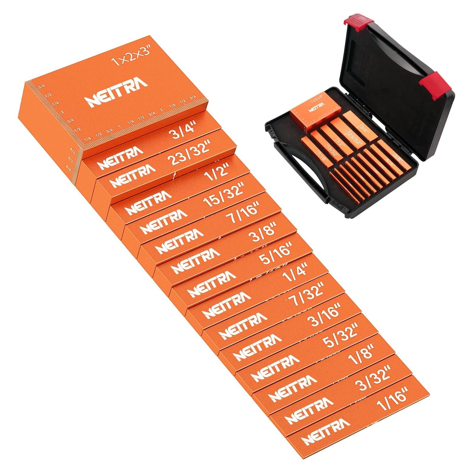 Bloques de Configuración Neitra 15 Piezas Aluminio 76.20 mm