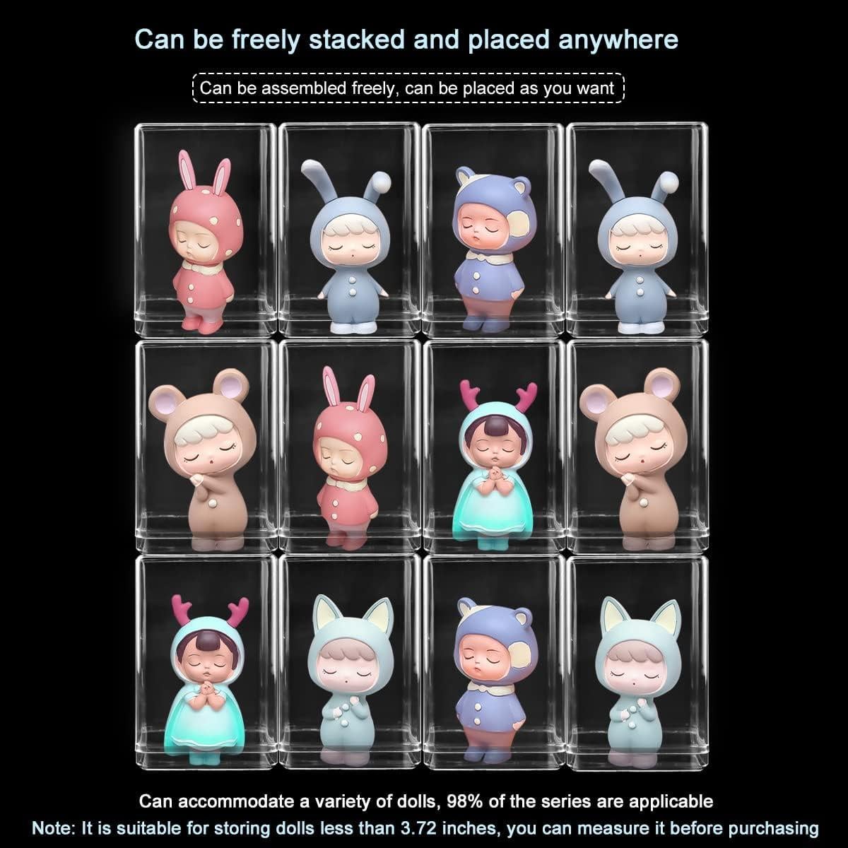 Estuche de Exhibición 12 Piezas Enenes para Coleccionables