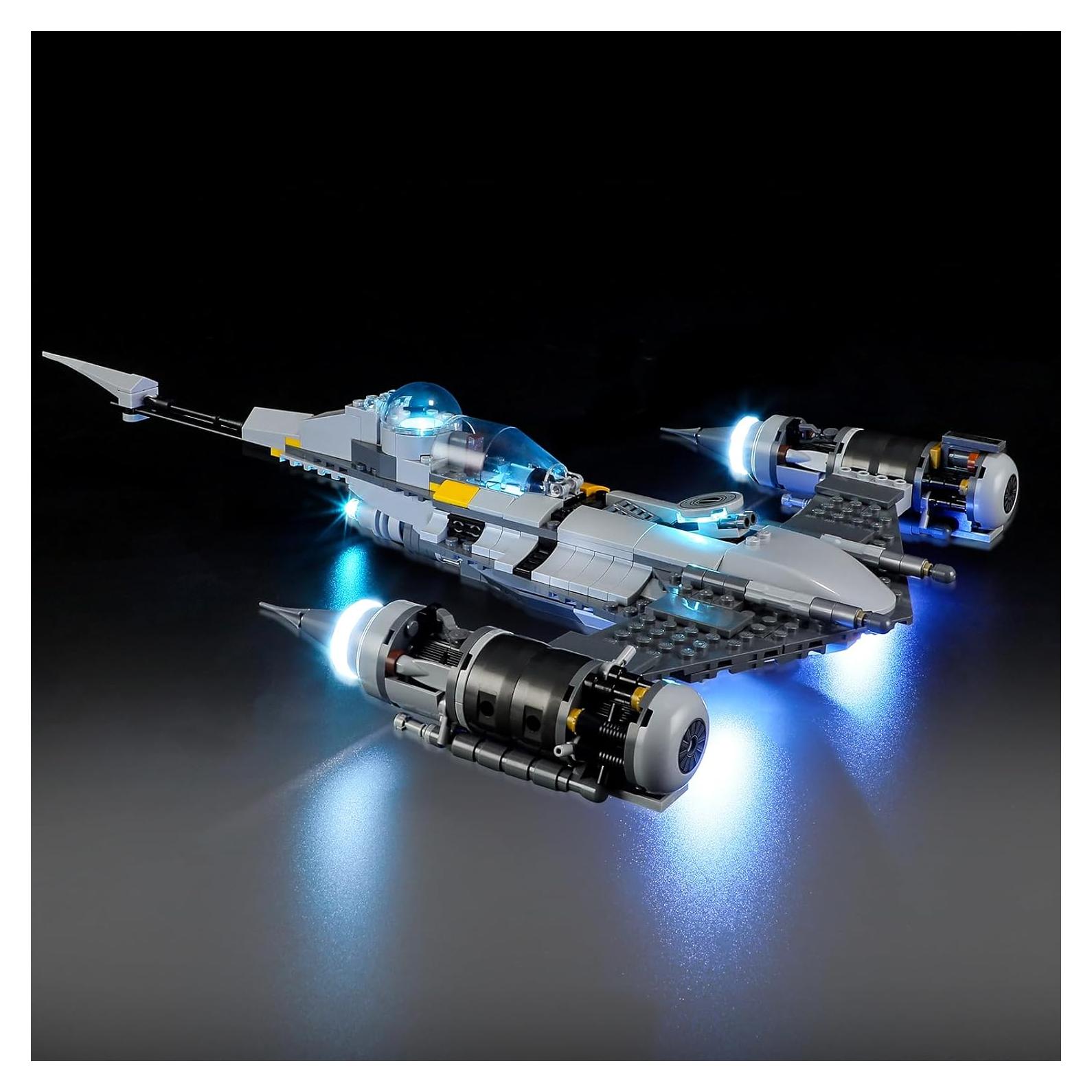 Kit de luces LED Mililier para Lego 75325 N-1 The Mandalorian