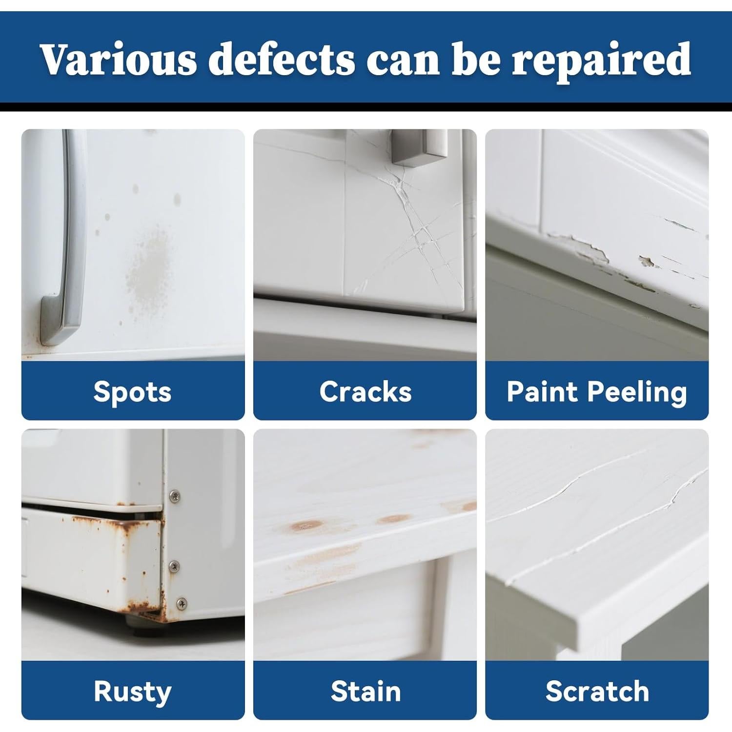 Pintura de Retoque DWIL 44.36 ml Blanca Brillante Multi Superficie