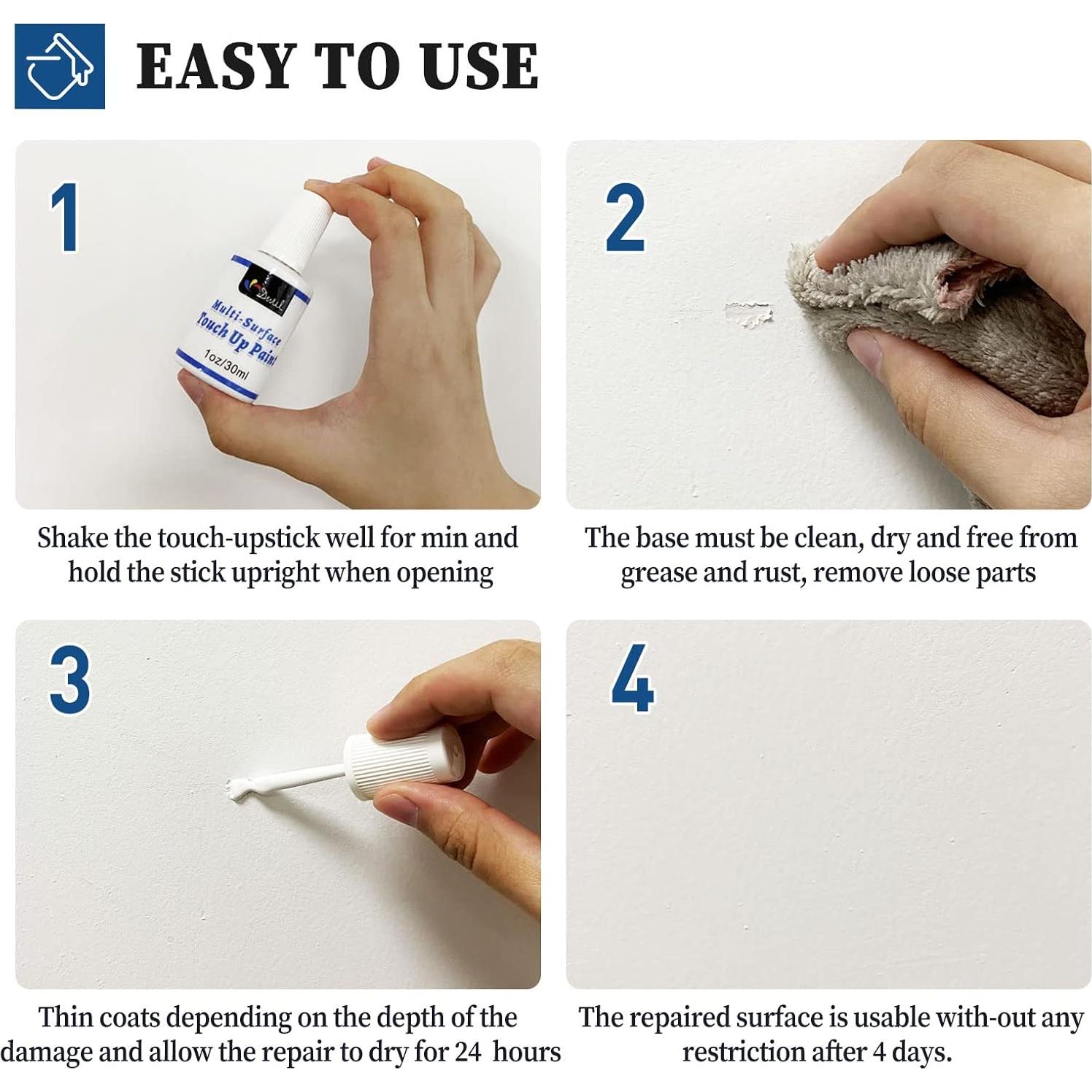 Pintura de Retoque DWIL 44.36 ml Blanca Brillante Multi Superficie