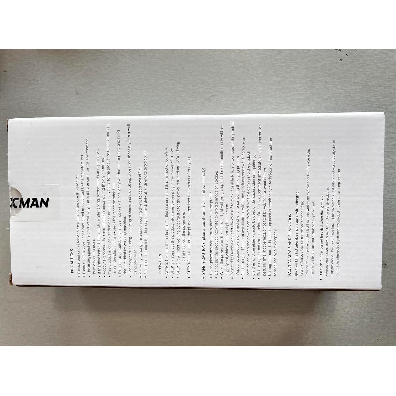 Secador de Botas y Zapatos Portátil XCMAN SD-3 - Ultra Silencioso