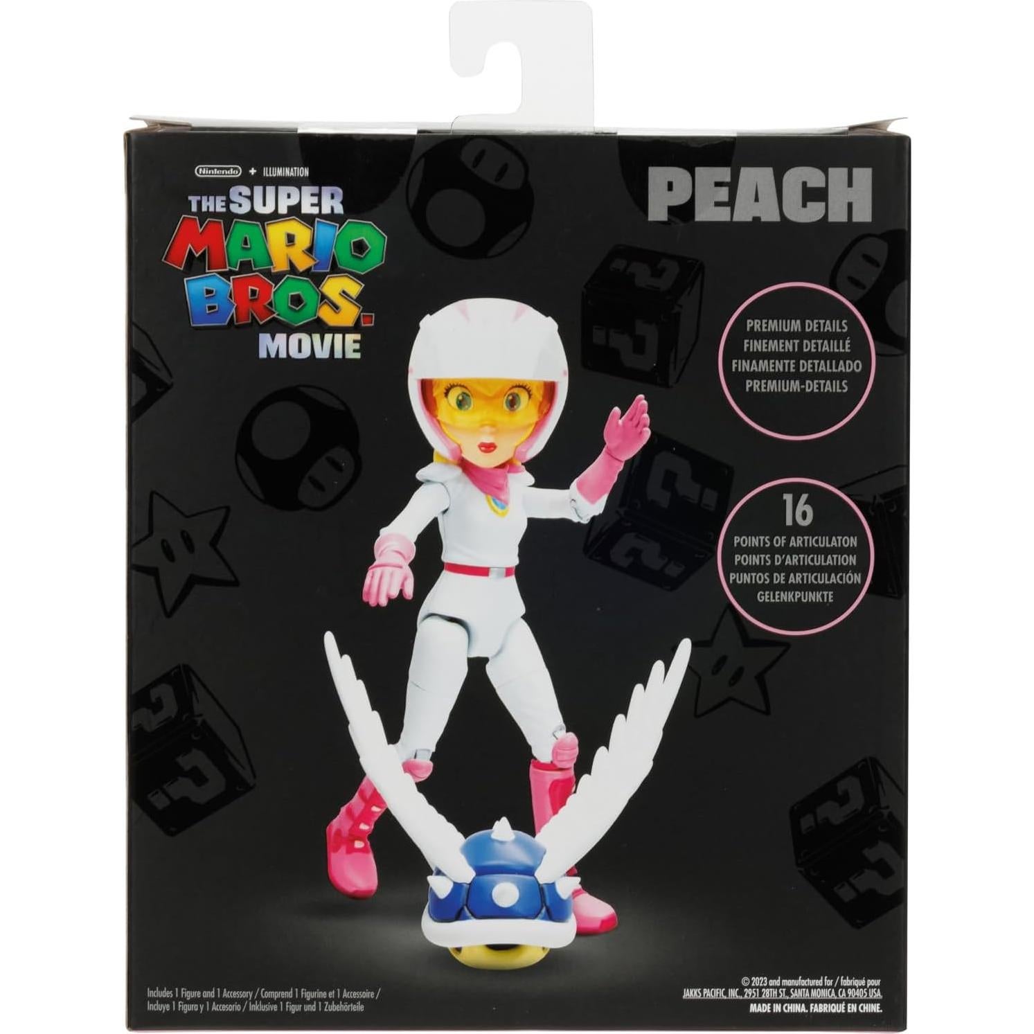 Figura de acción Peach 5" La Película The Super Mario Bros.