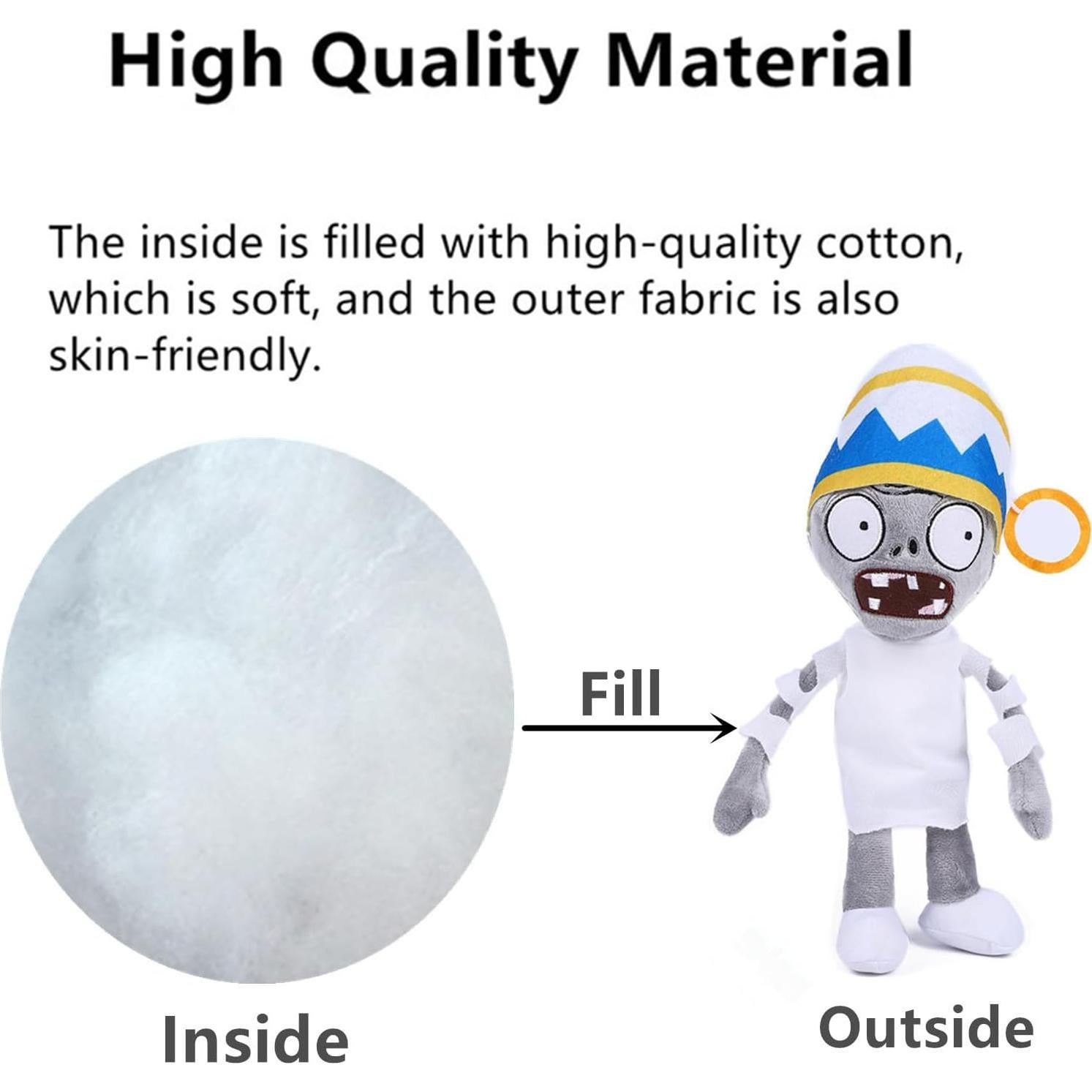 Juguete de Peluche Zombies Buckethead 30cm JHESAO