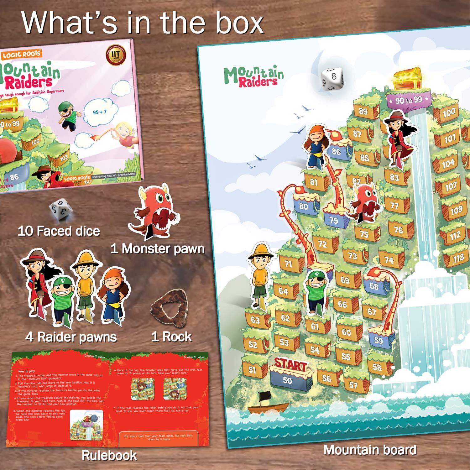 Juego de Mesa de Matemáticas Mountain Raiders - Logic Roots