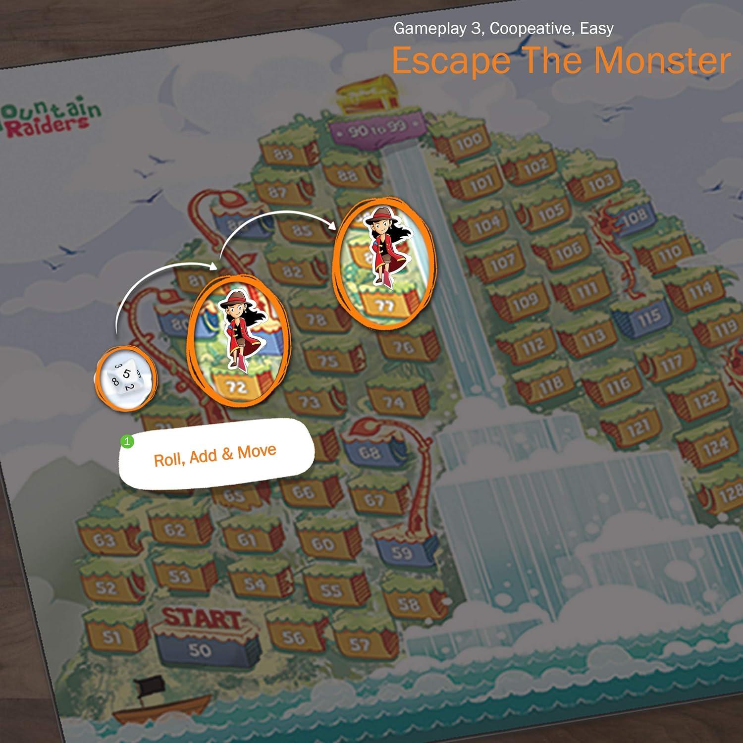 Juego de Mesa de Matemáticas Mountain Raiders - Logic Roots