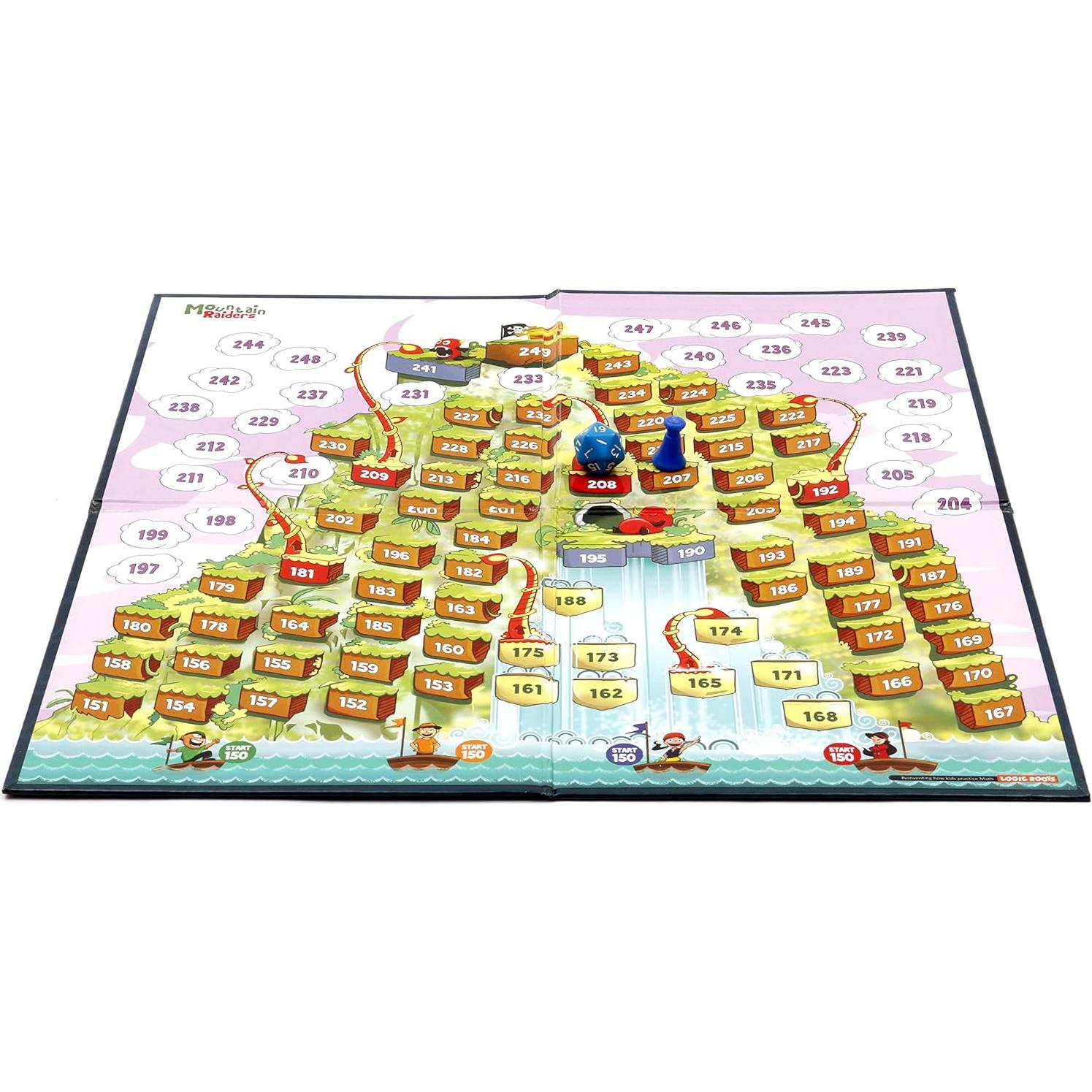 Juego de Mesa de Matemáticas Mountain Raiders - Logic Roots