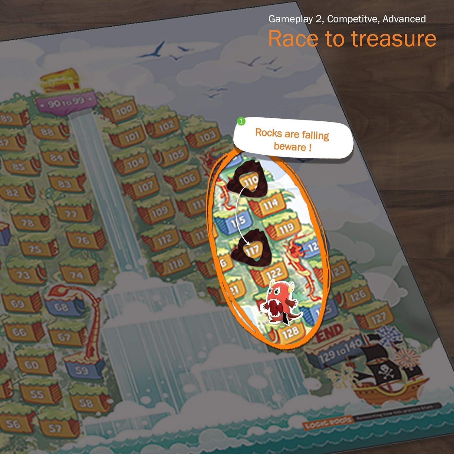 Juego de Mesa de Matemáticas Mountain Raiders - Logic Roots