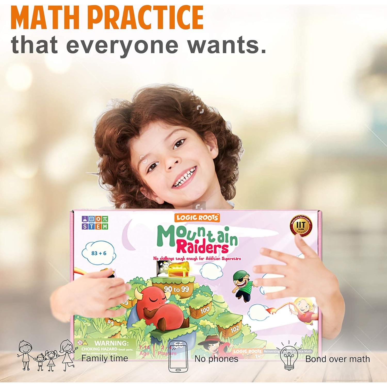 Juego de Mesa de Matemáticas Mountain Raiders - Logic Roots