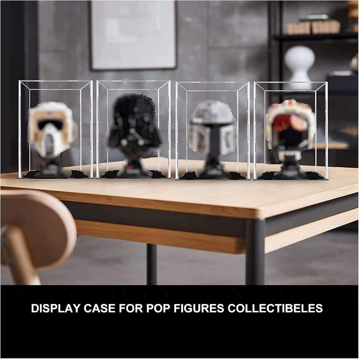 Caja de Exhibición Acrílica Wanlian 15x15x22cm para Juguetes