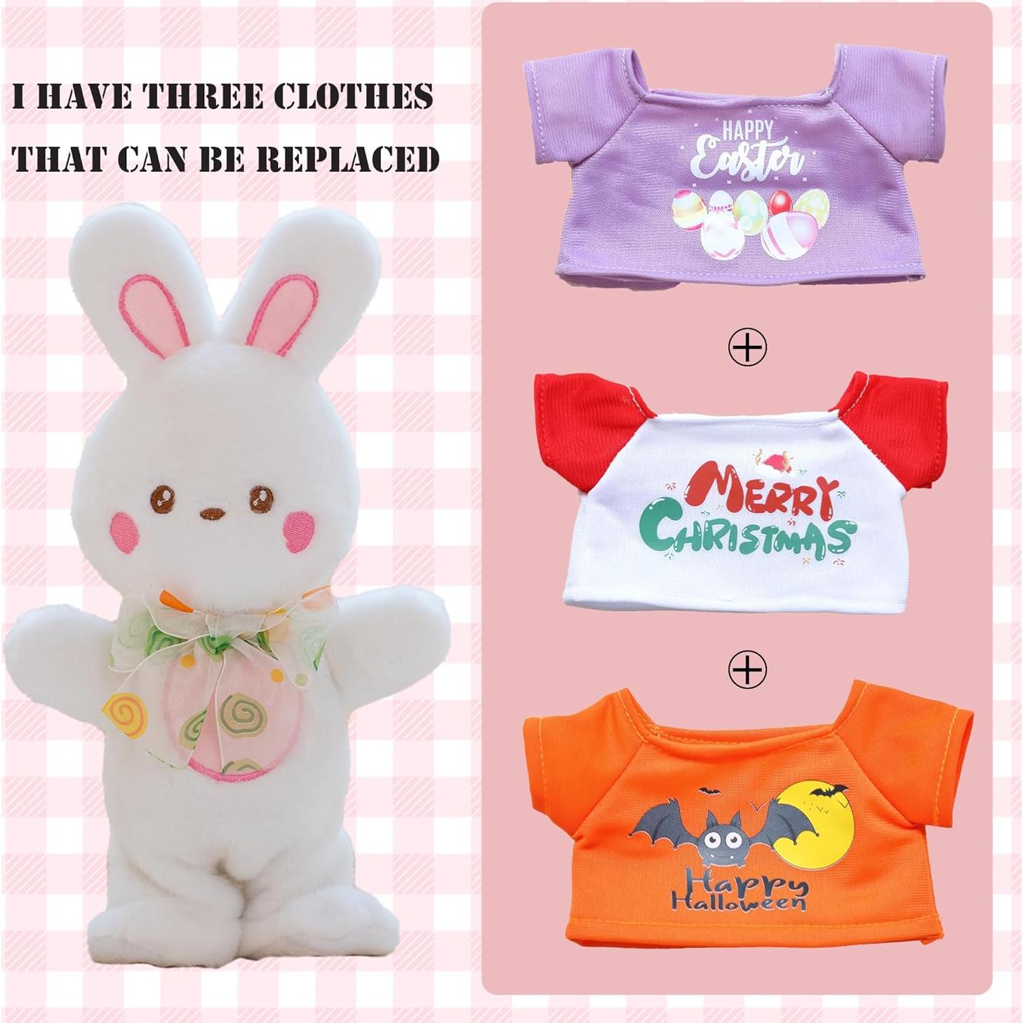 Conejo de Peluche Interactivo PowerPals 28.4 cm con Atuendos