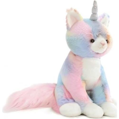 Peluche Caticorn GUND 22.86 cm Suave y Colorido para Niños