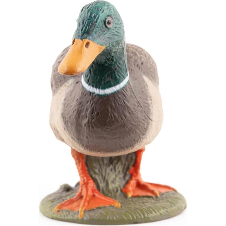 Figura de Pato Mallard Papo 7x4.9x3 cm Pintado a Mano