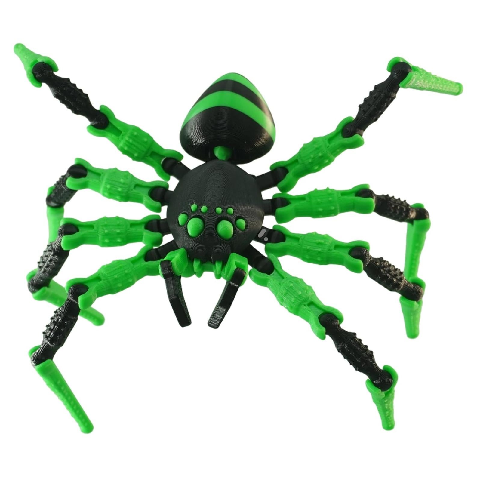 Modelo de Araña Articulada Impresa en 3D Nemoro - Adorno Halloween