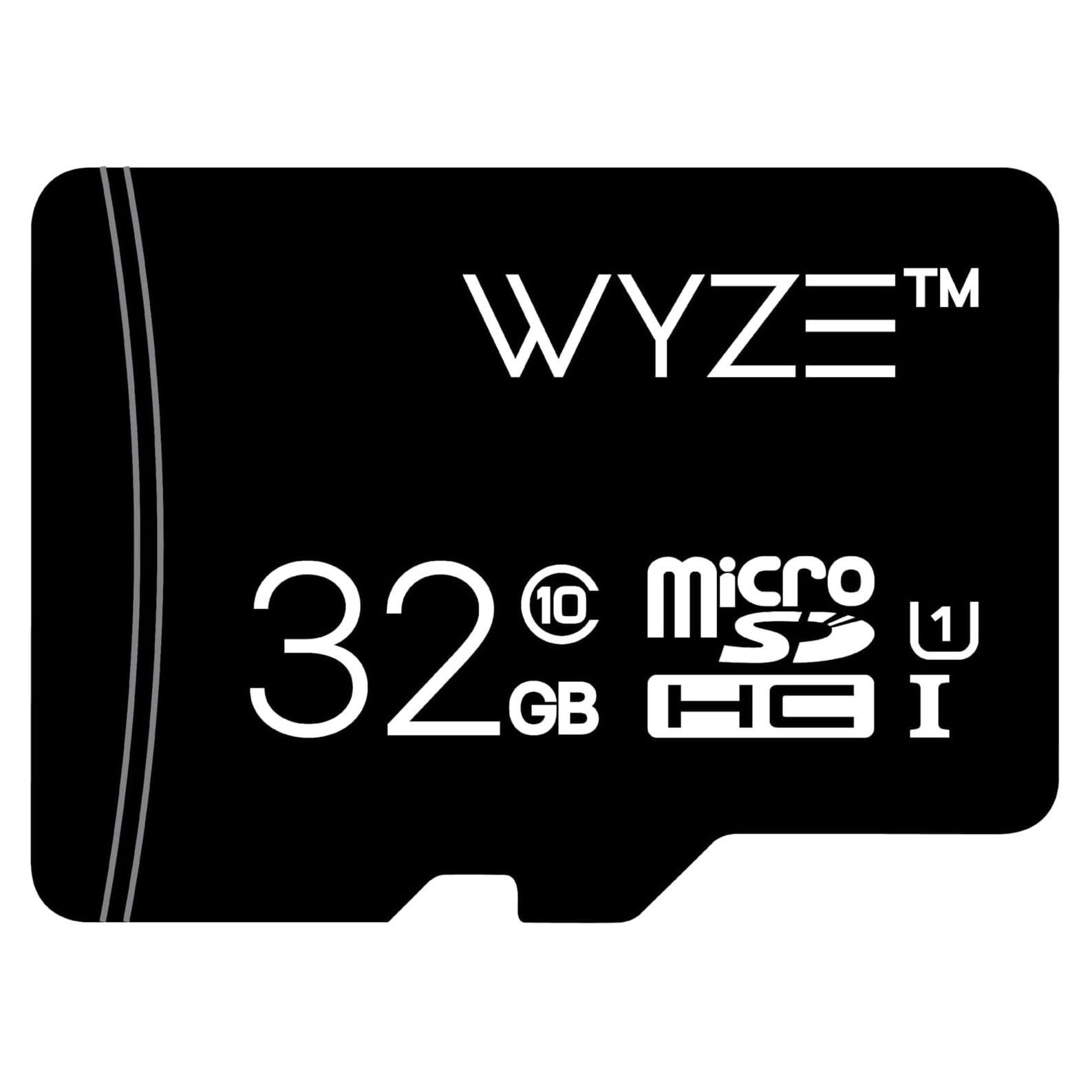 Tarjeta MicroSDHC Wyze 32GB Clase 10 Resistente al Agua