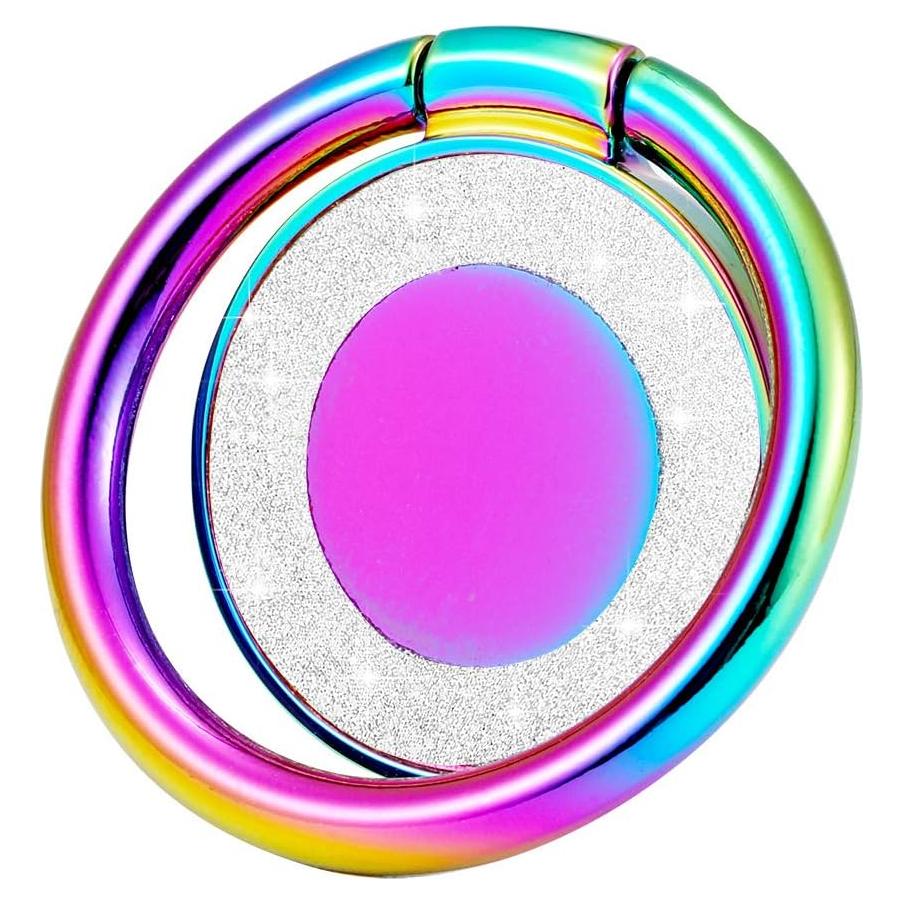 Soporte de Anillo Brillante Arcoíris Lenoup para Teléfono