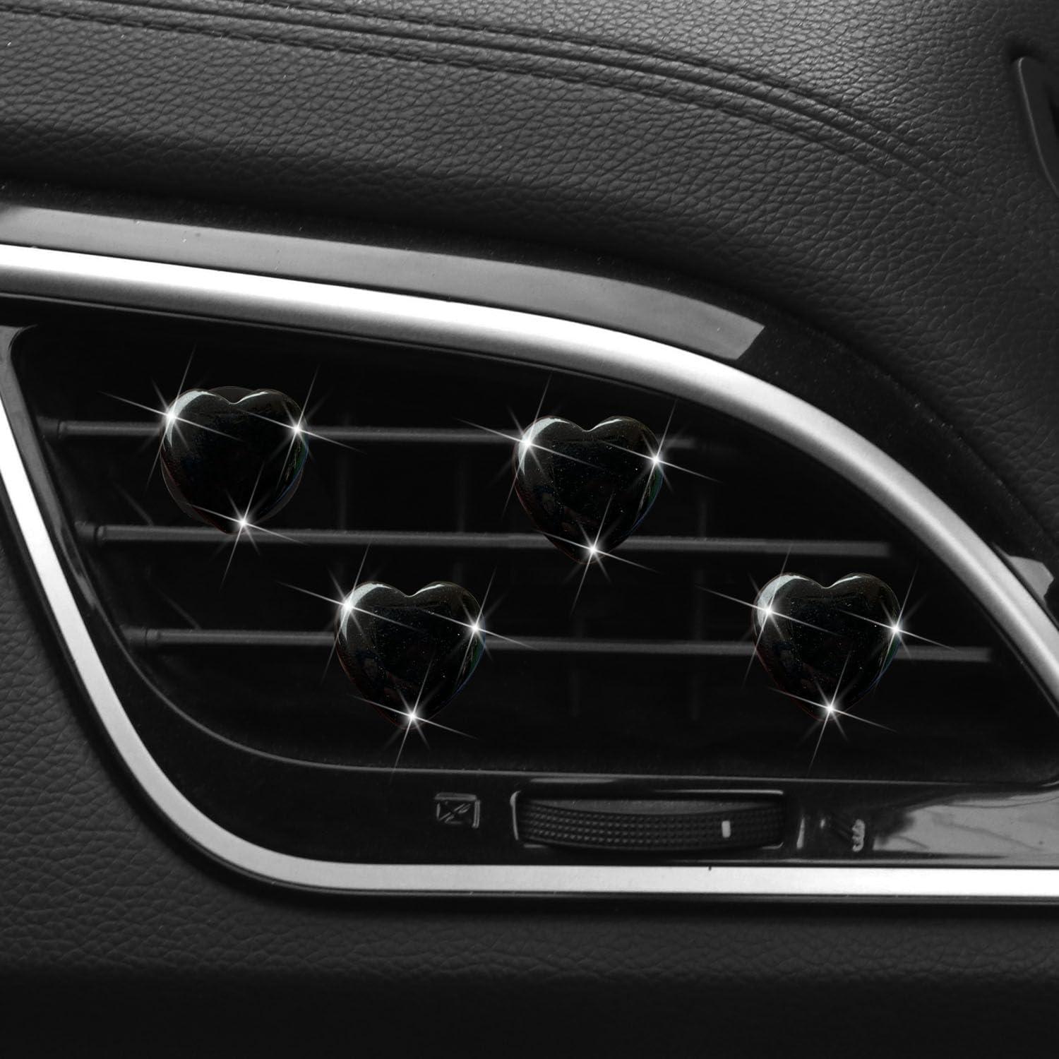 Juego de 4 Clips de Ventilación Corazón PurYupearl - Ambientadores