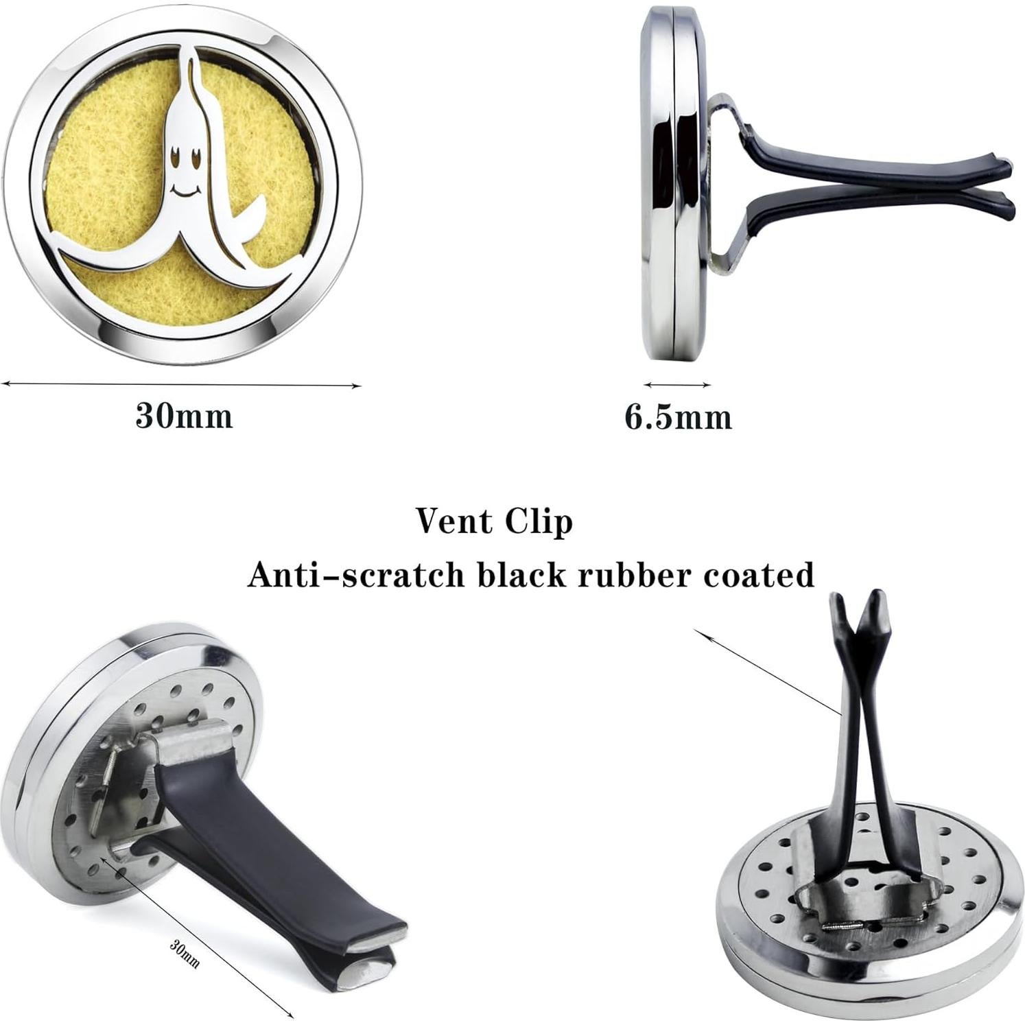 Difusor de Aceite Esencial para Auto AZNECK Clip Ventilación