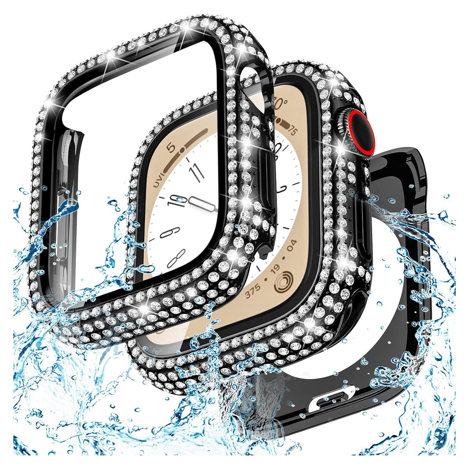 Funda Impermeable Goton para Apple Watch 40-49mm con Brillantes