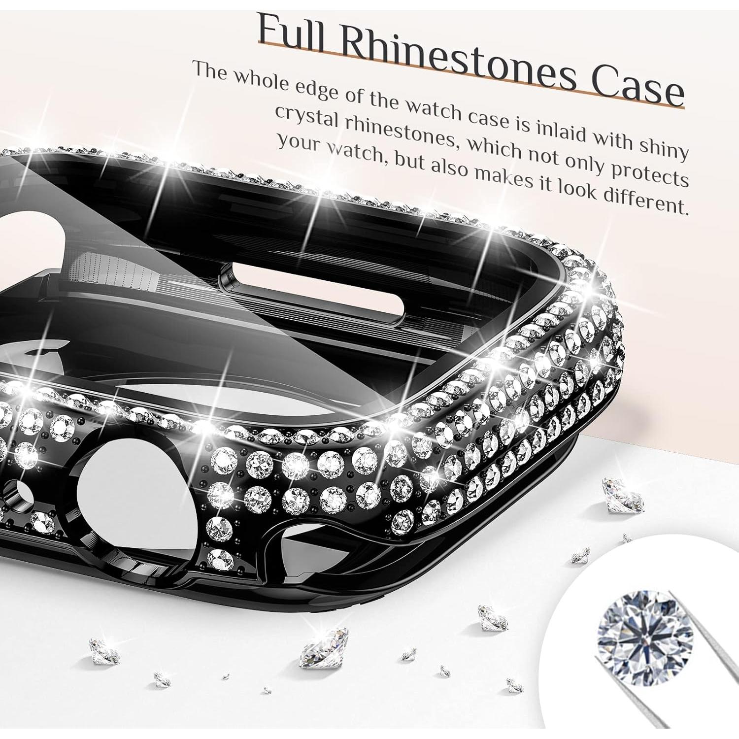 Funda Impermeable Goton para Apple Watch 40-49mm con Brillantes