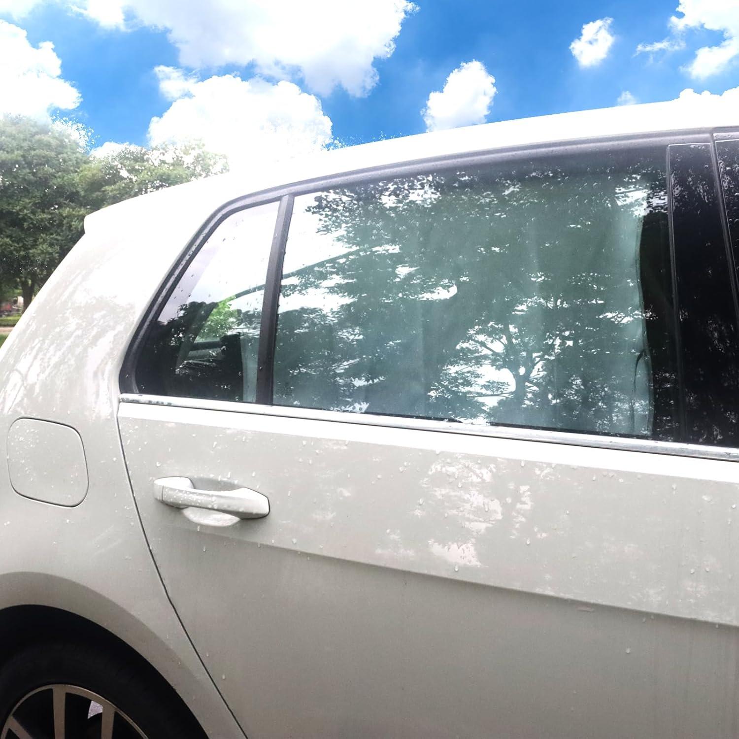 Sombrilla Solar para Ventanas de Auto LoyaGour 70x50cm