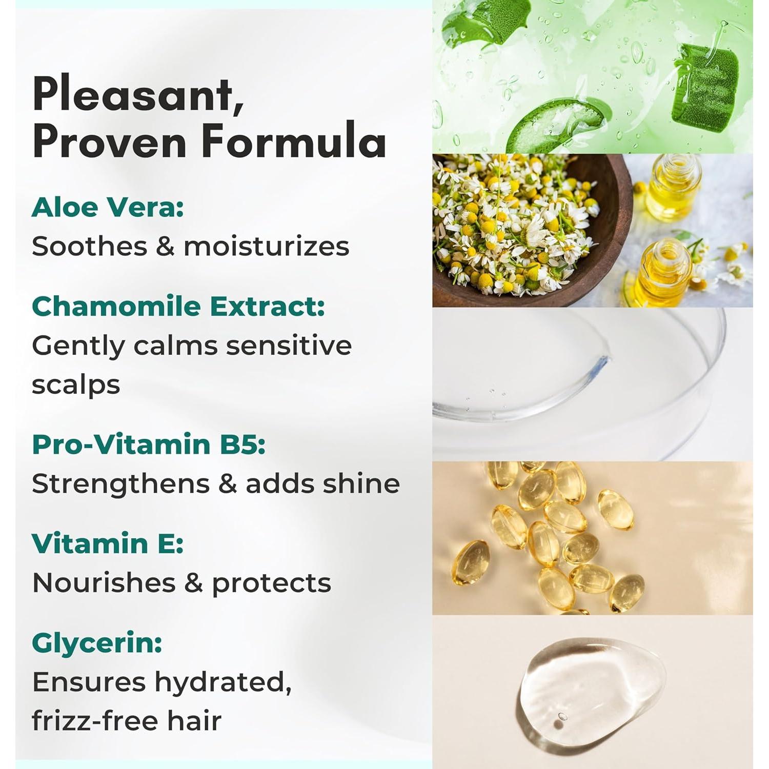 Gorro de Champú Sin Enjuague Nurture | 1 Cuenta (Paquete de 6)