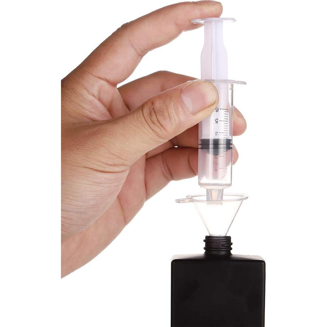 Paquete de 6 botellas de perfume recargables 30ml vidrio