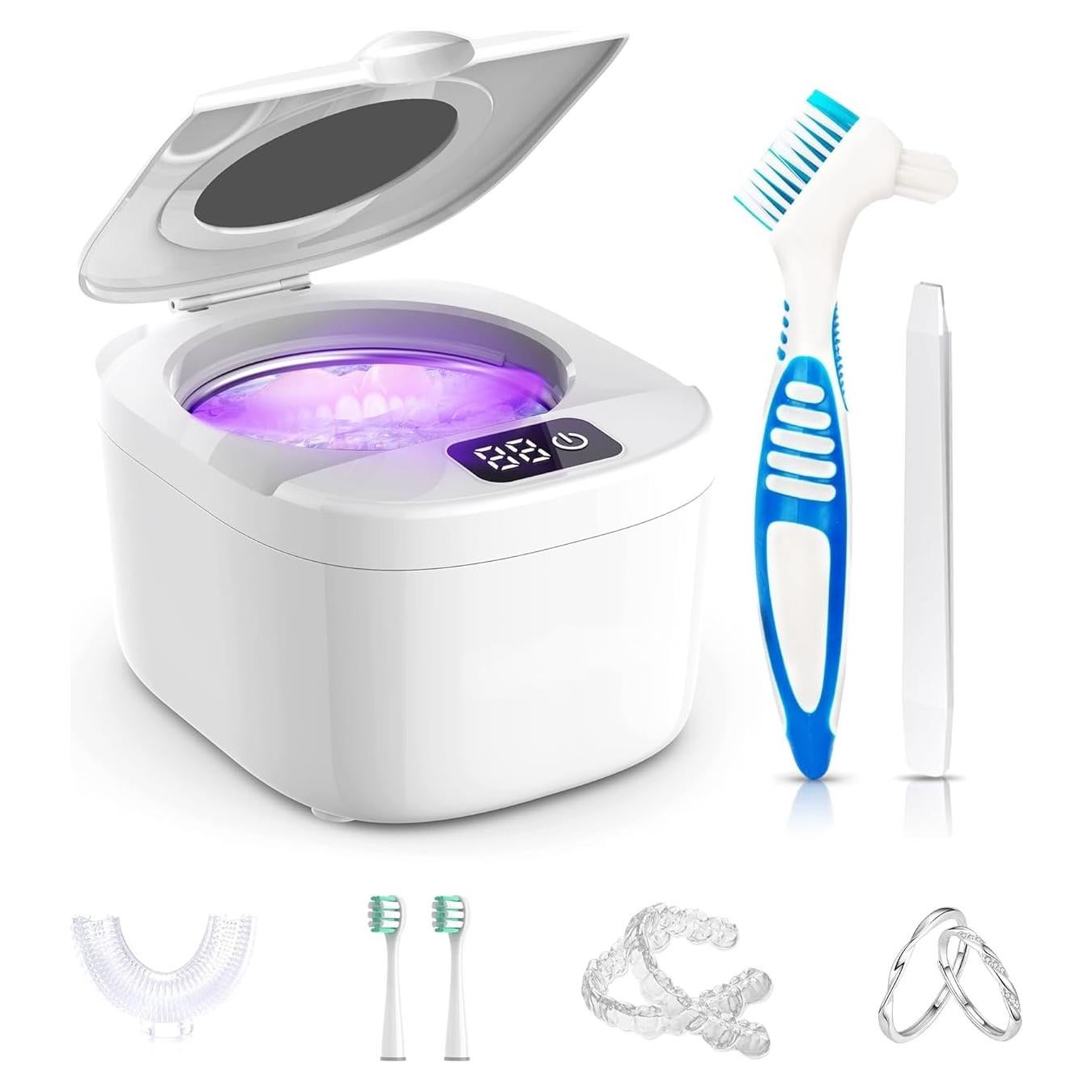 Limpiador Ultrasonido Profesional 45kHz para Retenedores