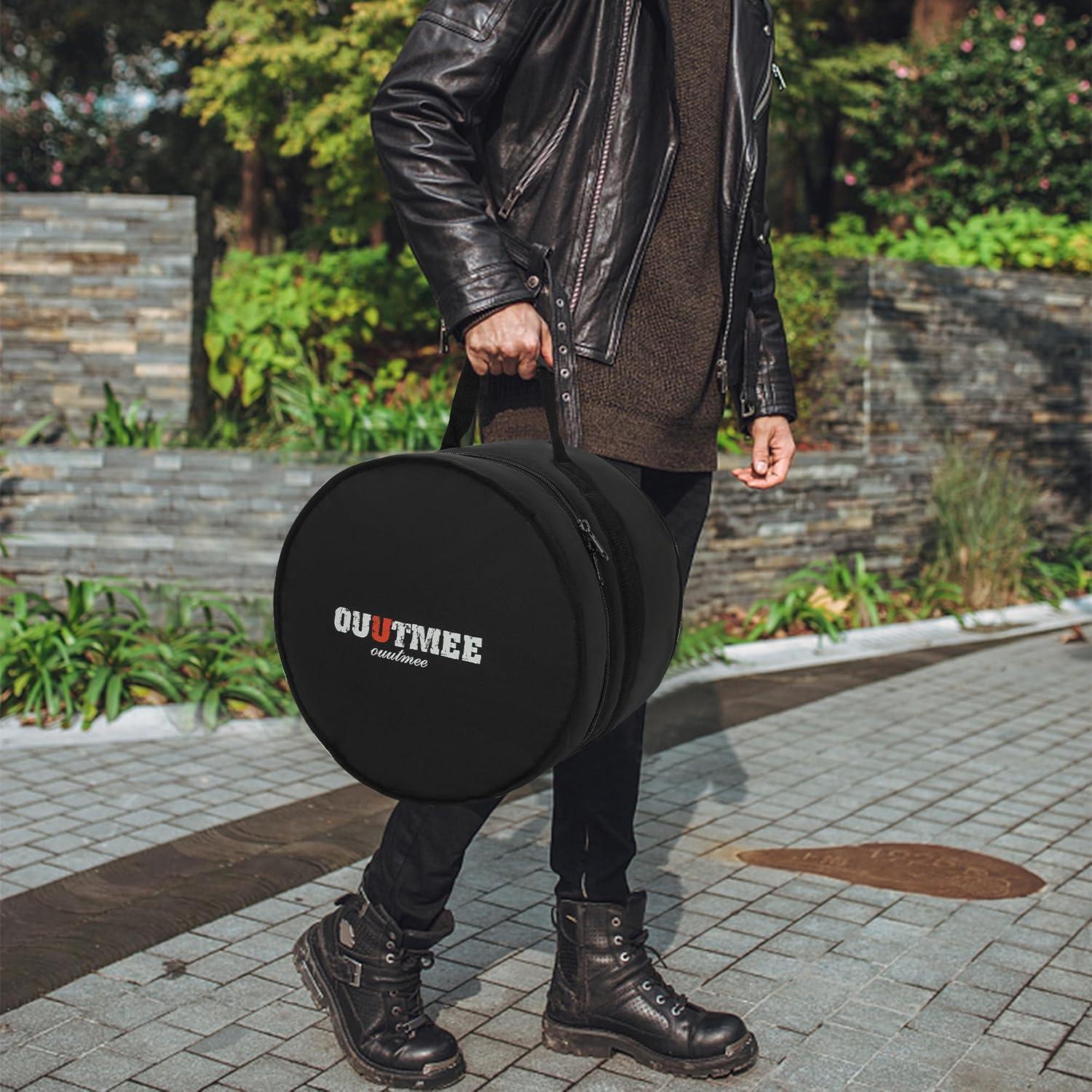 Juego de 5 bolsas de tambor acolchadas OUUTMEE 10 mm