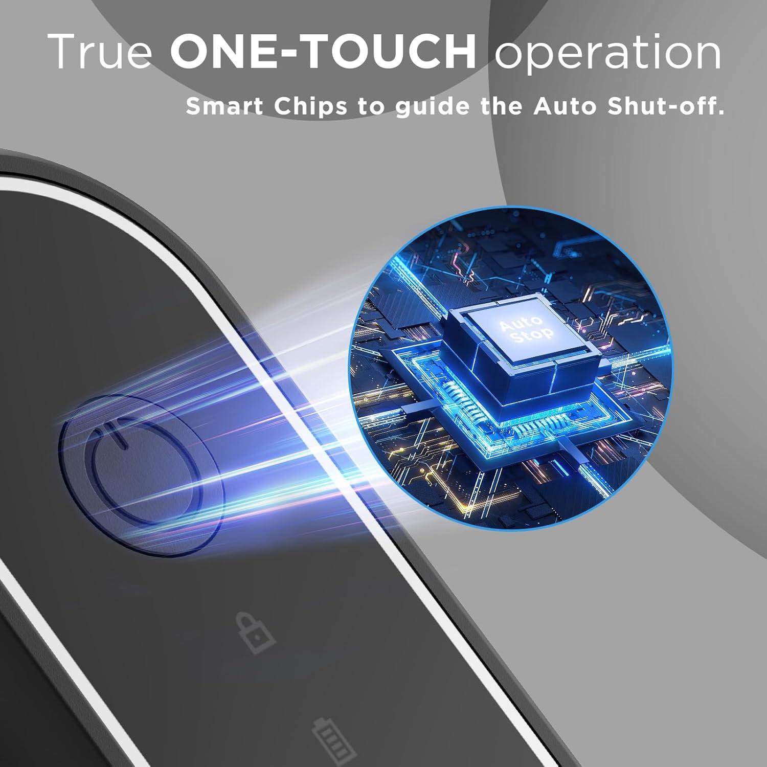 Abrebotellas Eléctrico Canslab Turbo - Recargable USB, Auto-Paro